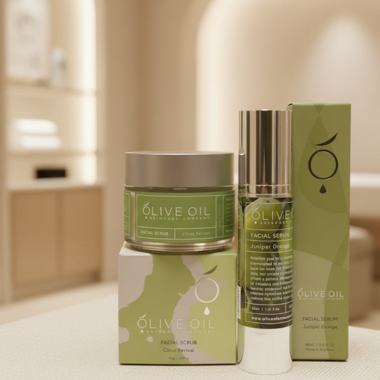 Gesichtspflege Duo – Citrus Revival Peeling 100 g & Facial Serum 40 ml