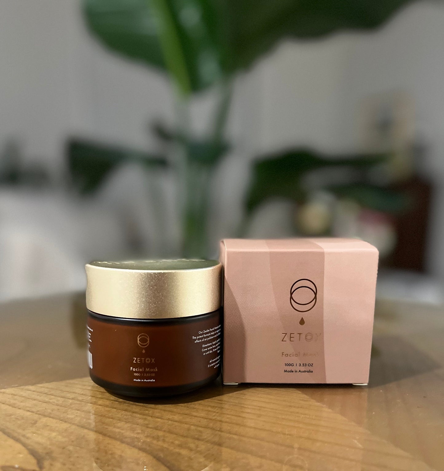 Zetox Illuminierende Gesichts-Tonmaske – 100 ml