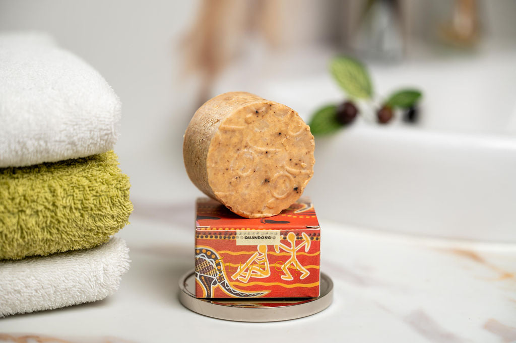 Olivenölseife – Indigenous Series – Quandong | 100 g
