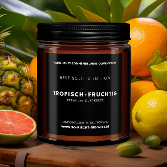 Tropisch & Fruchtig Kerze - Best Scents Edition